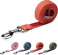 Vista 10 de Correa de perro beige para perros pequeños, 4 pies, 90% rayón derivado de bambú, correa de perro 10% poliéster, resistente y duradera, mango con una