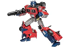 Hasbro Transformers Generations Leader Class Figurine Volvo VNR 300 Transformers Optimus Prime