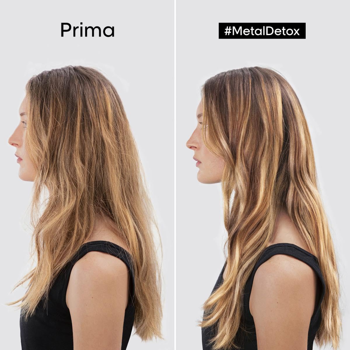 L'Oréal Professionnel Olio per Capelli, Stop a Rottura e a Colori Indesiderati, Per Capelli Brillanti e Morbidi, Senza Risciacquo, Metal Detox, 50 ml