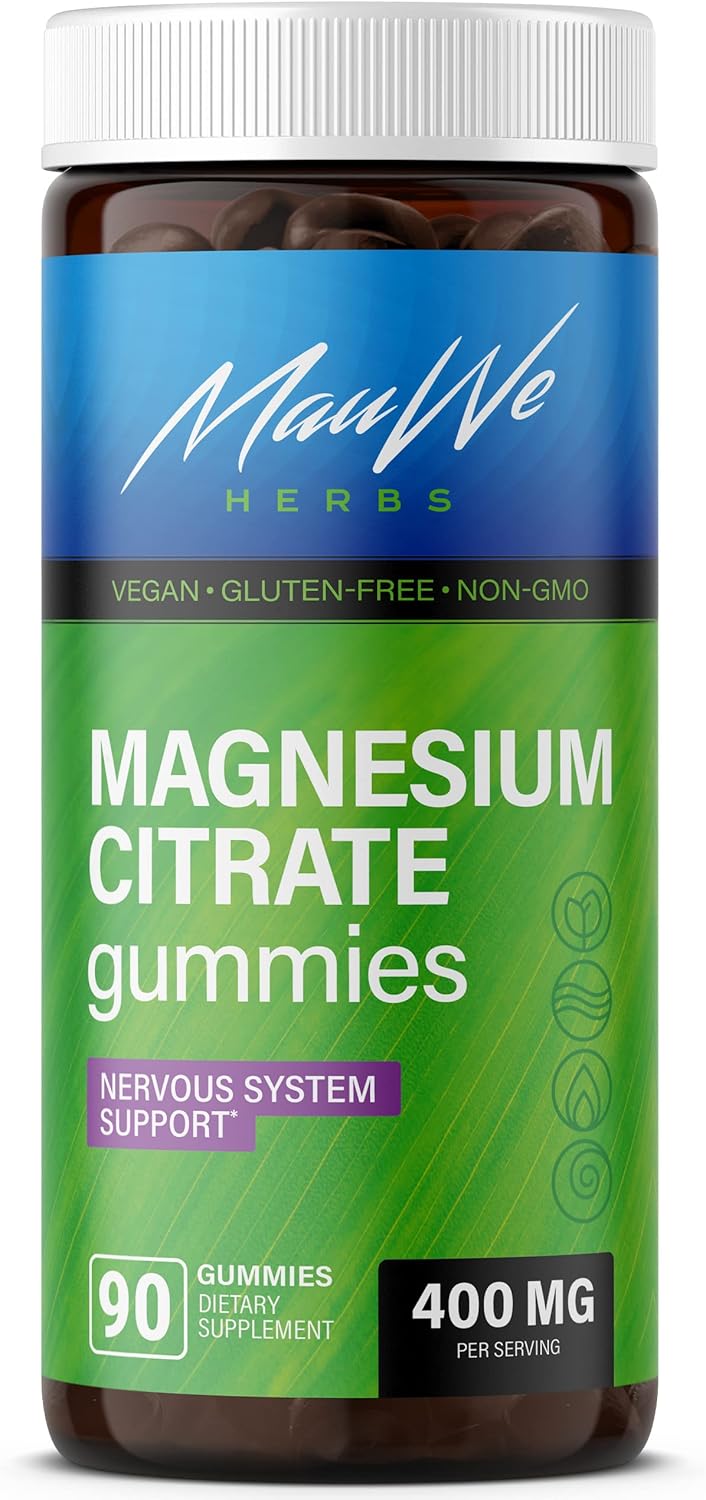 Magnesium Citrate 400mg Gummies Superior Chewables for
