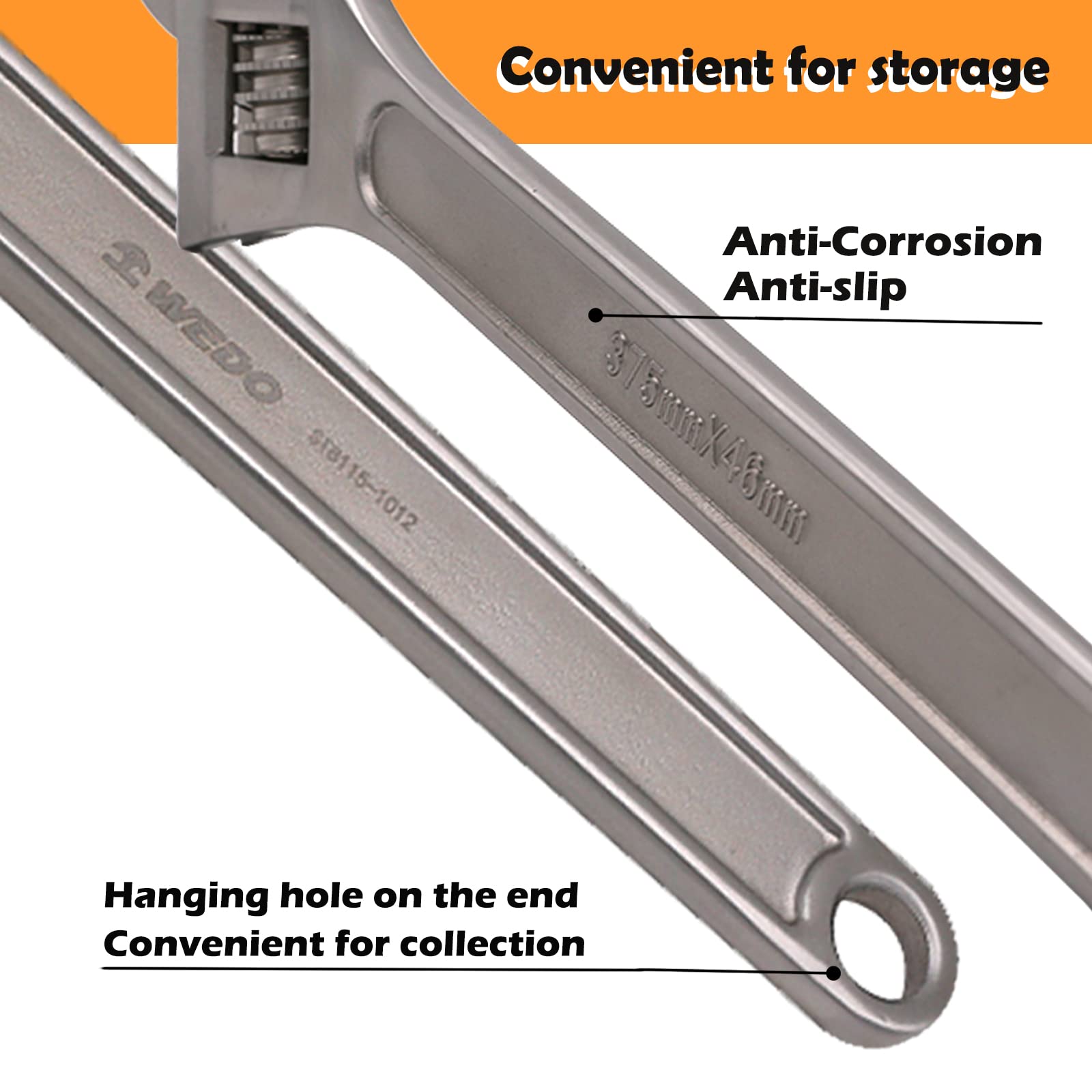 Stainless Steel Adjustable Wrench, Drive Size: 1/4 Inch At Rs 20/piece - View #9
