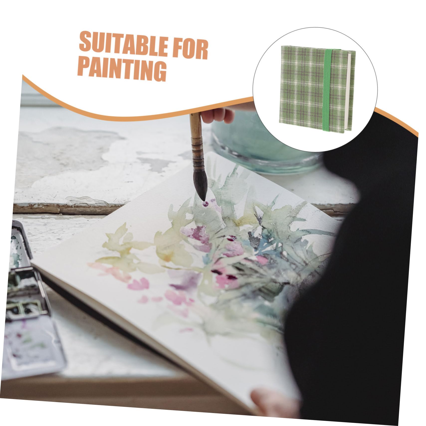 EXCEART 5pezzi Libro Da Disegno Portatile Per Accessorio Per Artisti e Amanti Del Disegno Per Regali e Occasioni Speciali