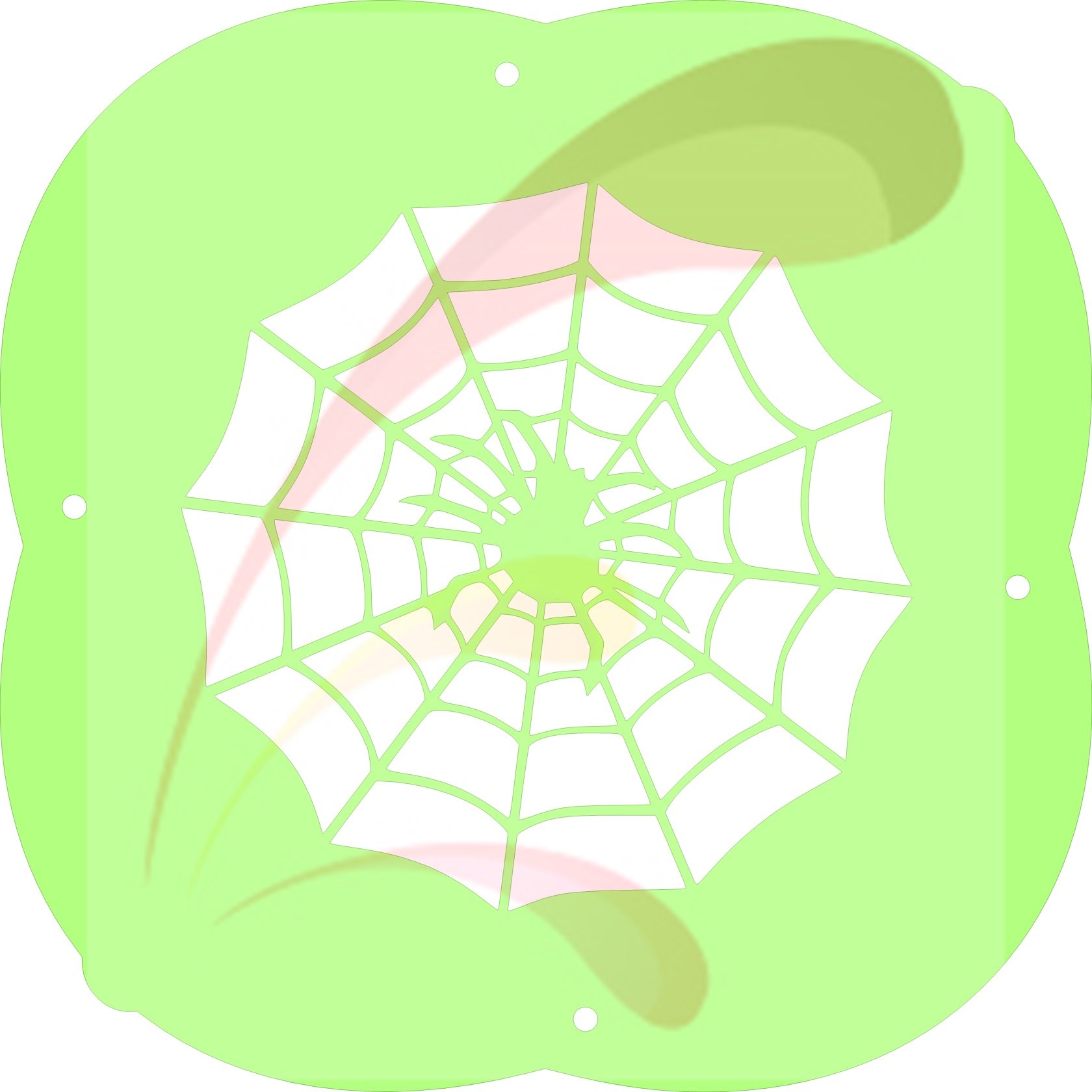 Spider Web, Halloween, Cookie stencil, Cake Stencil, Coffee Stencil, Candy Stencil, Cupcake stencil for Royal Icing, powders, sugars, edible glitters and Airbrushing