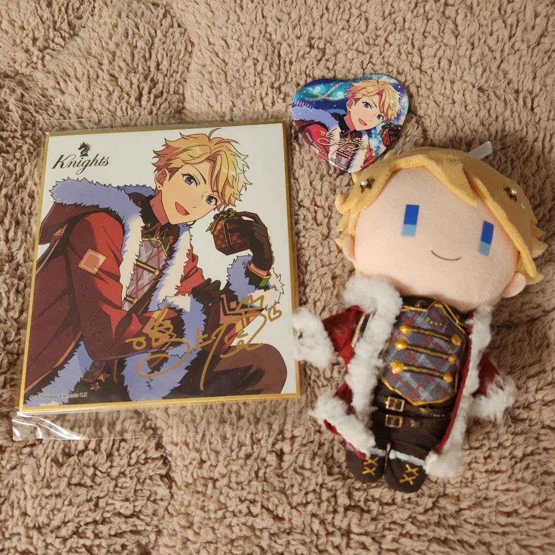 Amazon.co.jp: あんスタ 鳴上嵐 クリスマス グッズ セット 色紙 缶 