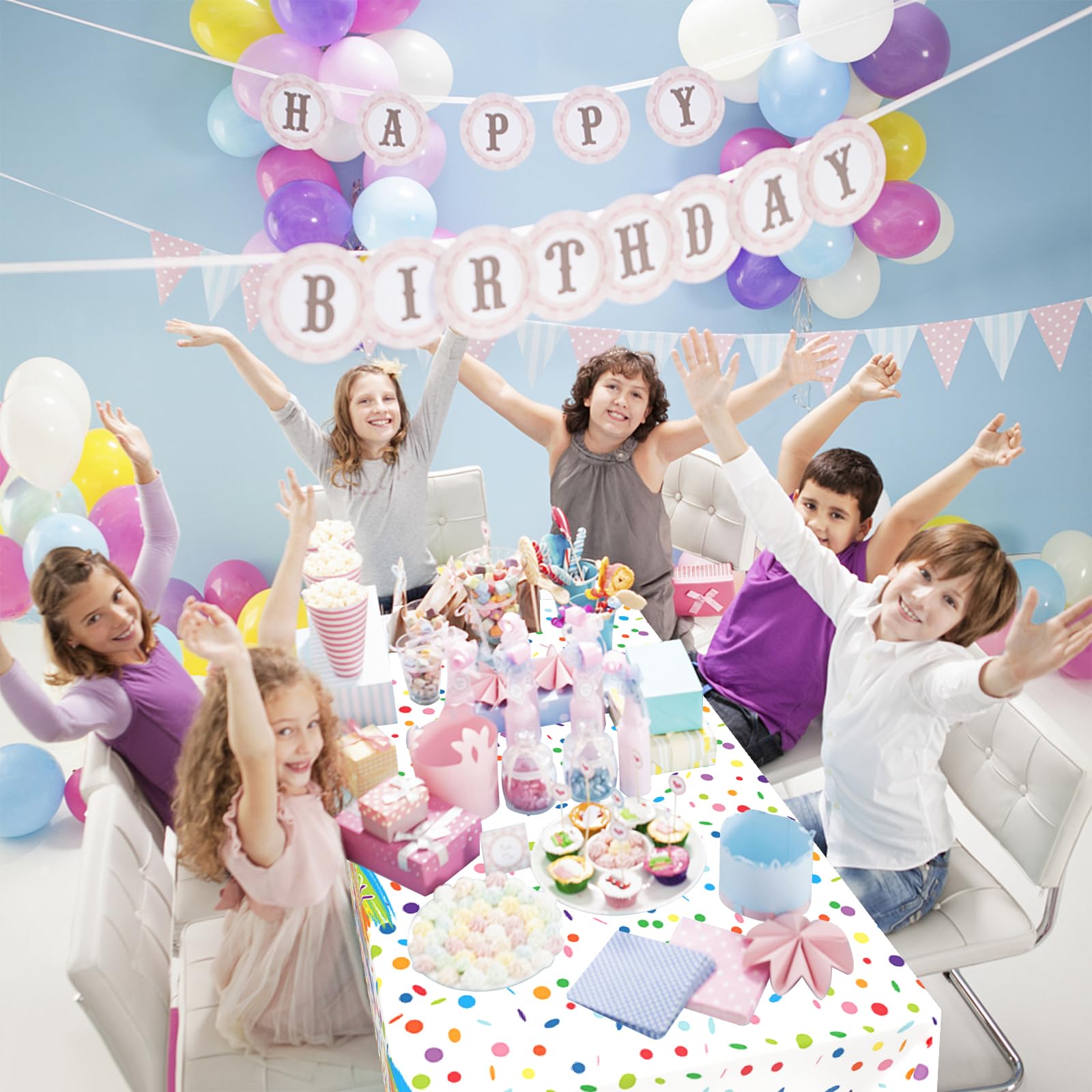 Tableau Brodé Nappe Rectangulaire Crochet Dentelle Couvre Jour