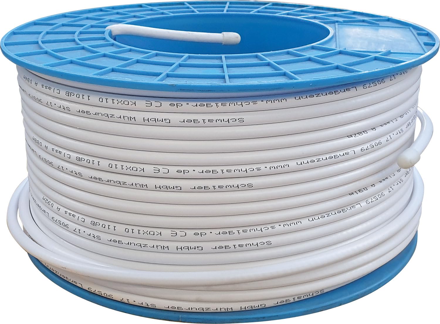 SCHWAIGER KOX110 100 - Cavo antenna satellitare, 100 m, cavo coassiale HDTV DVB-T2, 110 dB, 75 Ohm, schermatura tripla