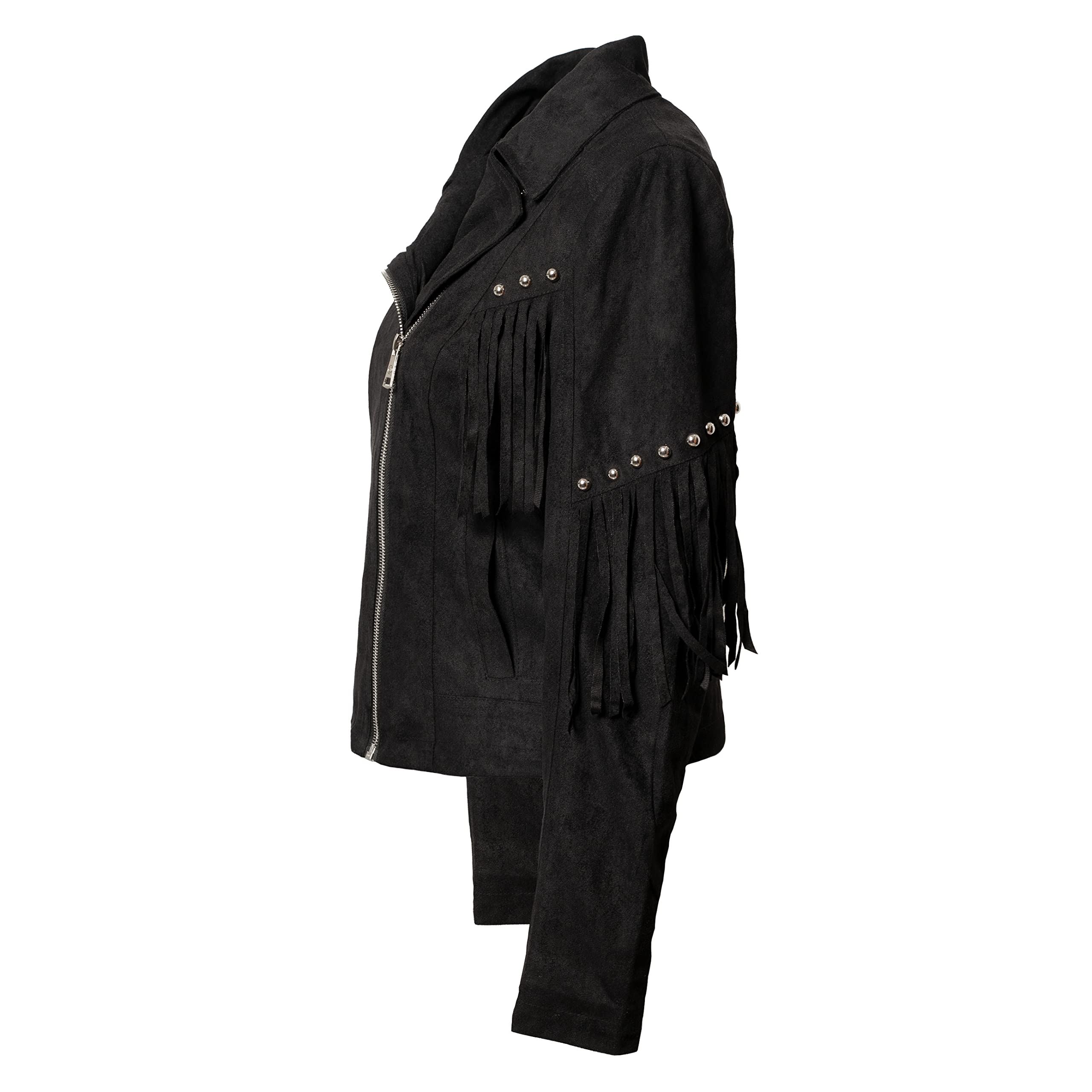 QUEEN HELENA Veste en Cuir pour Femme Y3003