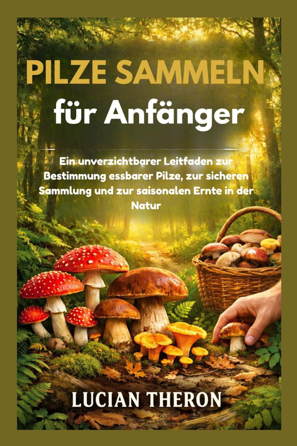 Pilze sammeln für Anfänger: Ein unverzichtbarer Leitfaden zur Bestimmung essbarer Pilze, zur sicheren Sammlung und zur saisonalen Ernte in der Natur