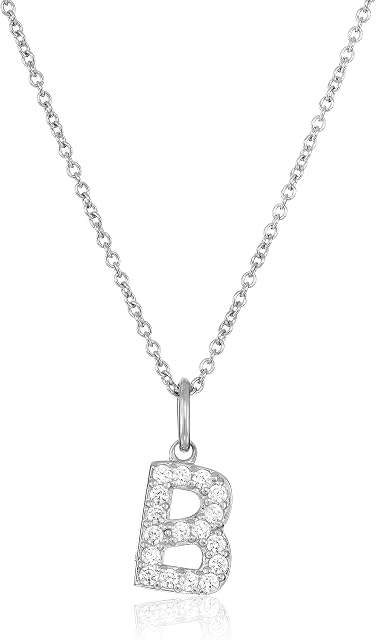 Amazon Collection Platinum Plated Sterling Silver Infinite Elements Cubic Zirconia