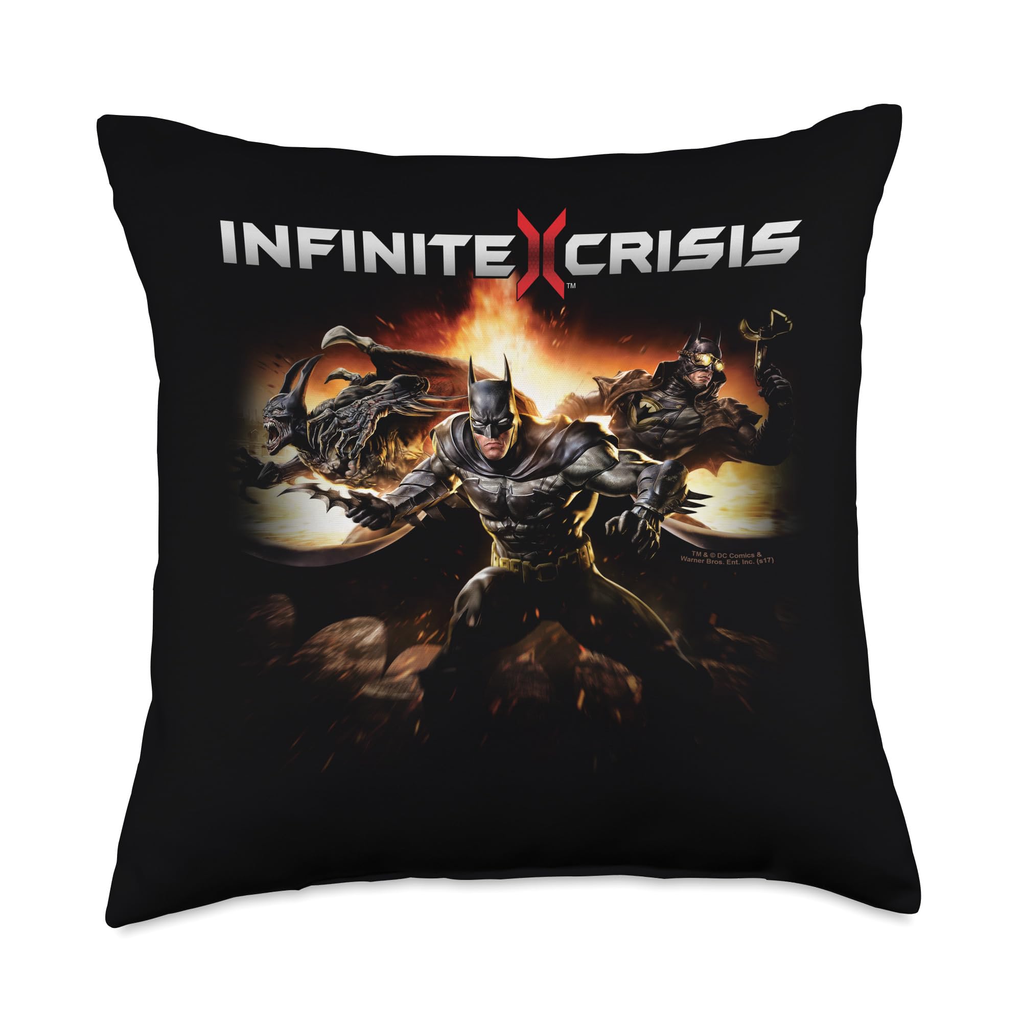 Coussin Batmen DC Comics Infinite Crisis pour soulager votre dos sur le canapé