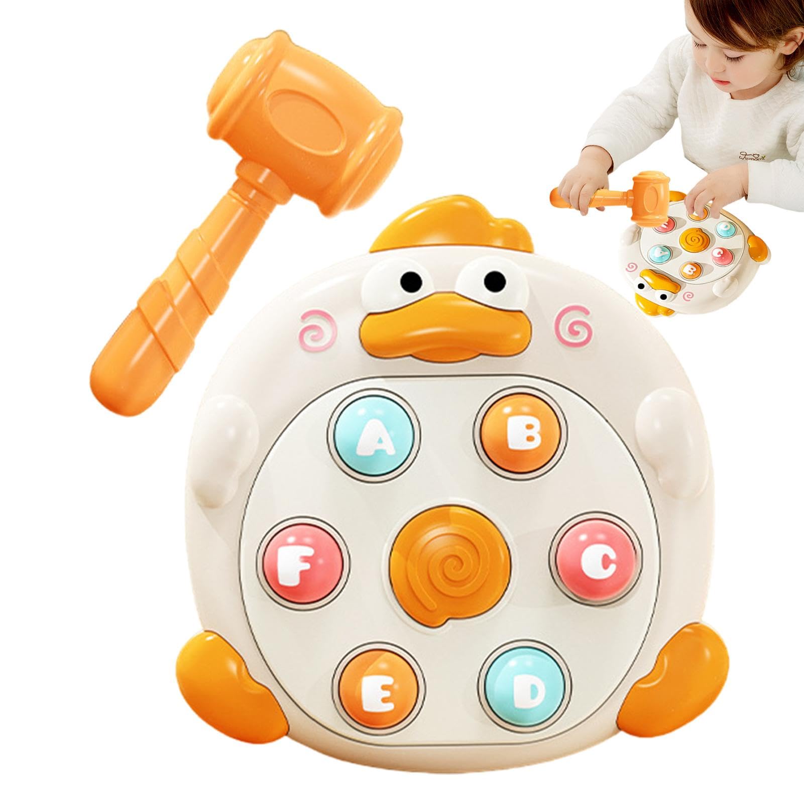 Juego Martillo De Topos Interactivo – Golpea Al Topo Con Martillo, Juguete De Dibujos Animados Para Niños De 3 Años