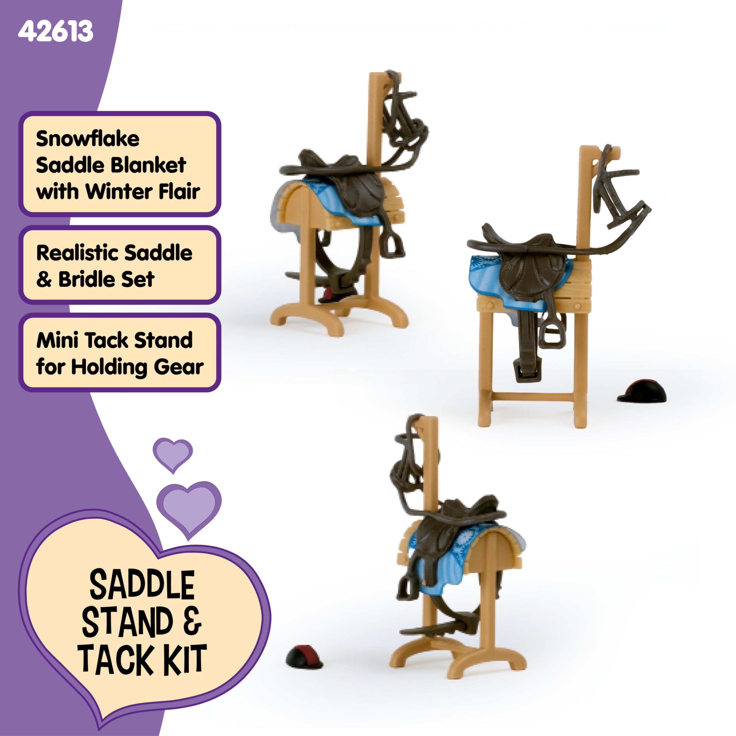 SCHLEICH 42613 Accessori van per trasporto cavalli, da 5 anni, HORSE CLUB - Accessori, 9 x 5 x 14 cm