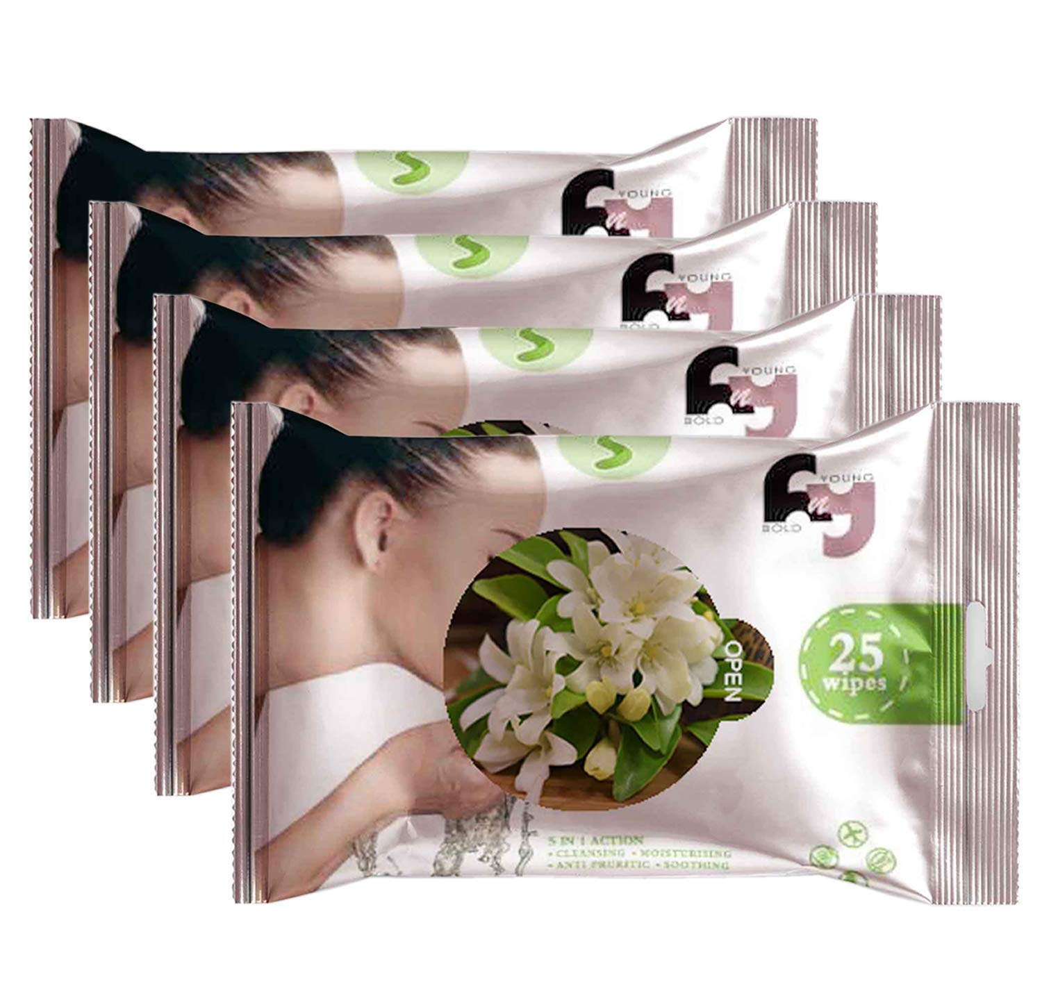 Boldnyoung Makeup Remover Face Wipes, 25 Pieces (Pack of 4)-image-45