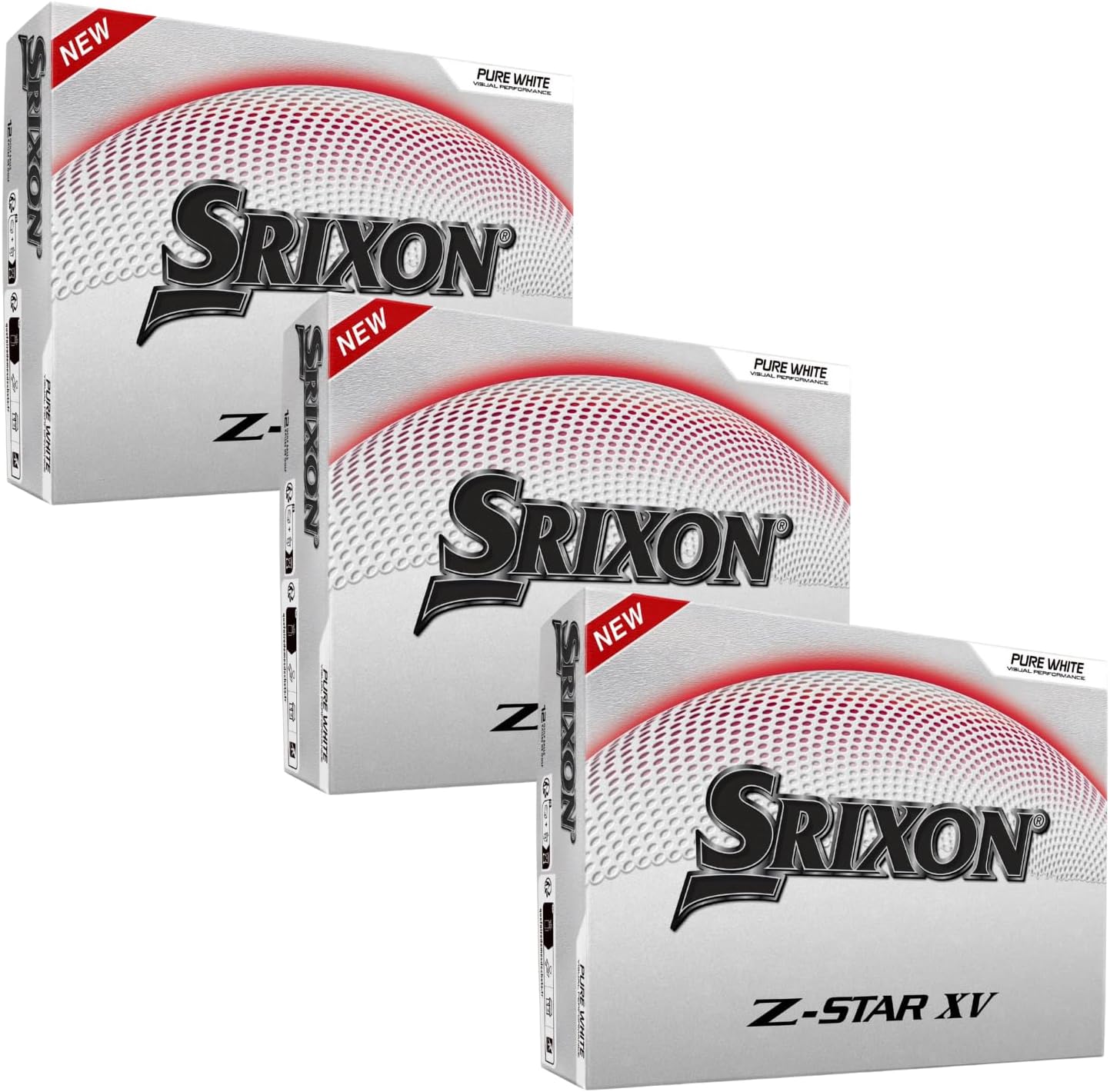 Srixon Z-Star XV 9 ゴルフボール ホワイト (36個パック)