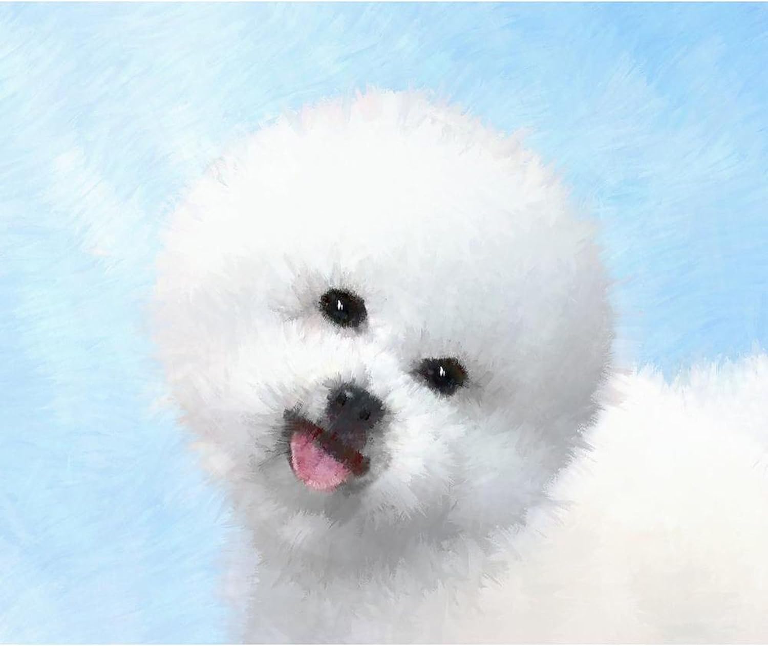 CafePress Bichon Frise Super Soft Fleece Plush Throw Blanket, 60"x50"