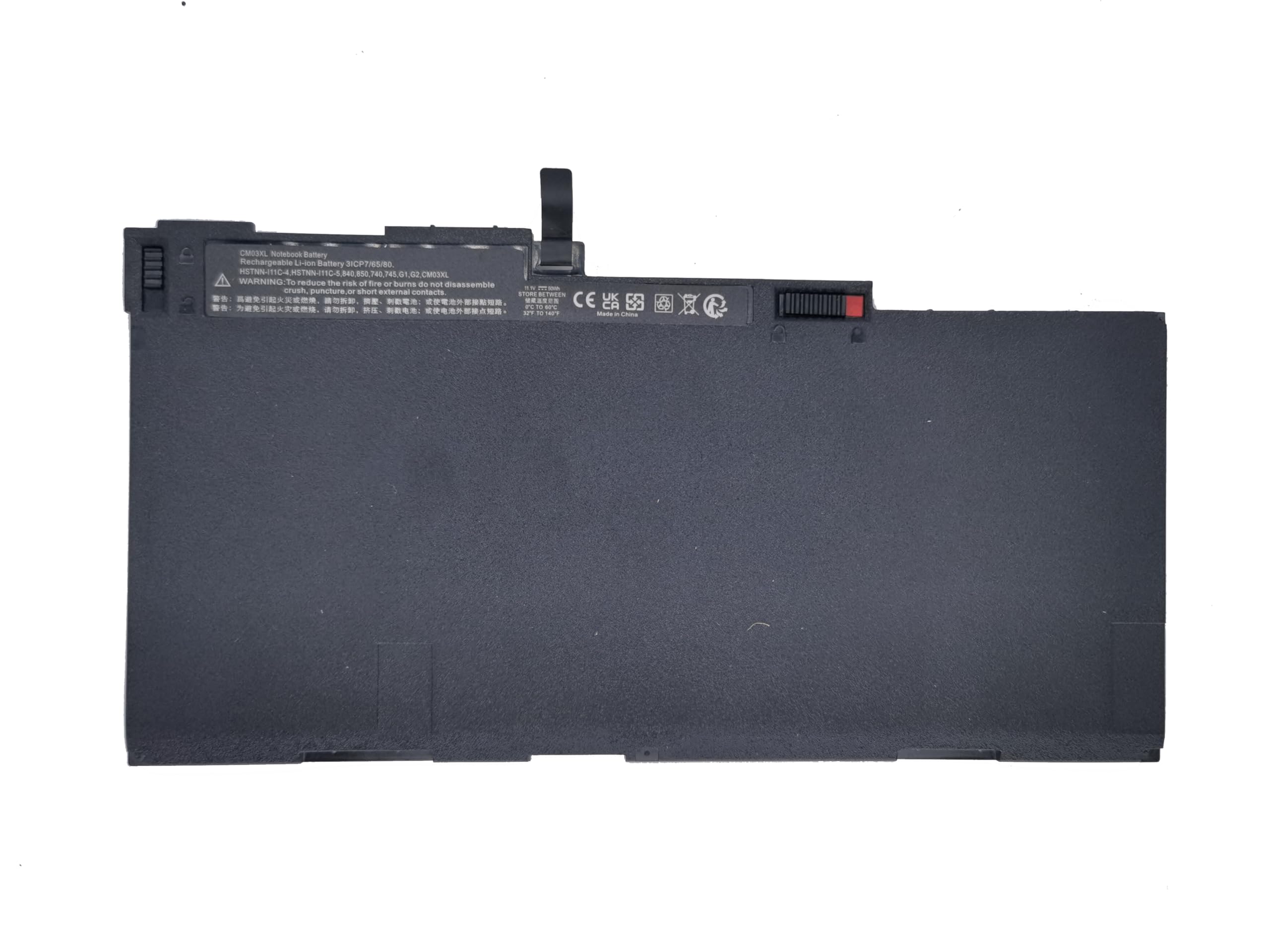 Fully New CM03XL Replacement Battery Compatible with HP EliteBook 840 845 850 740 745 750 G1 G2 Series 717376-001 CM03050XL CO06 CO06XL E7U24AA HSTNN-IB4R HSTNN-DB4Q HSTNN-LB4R HP ZBook 14-11.1V 50Wh
