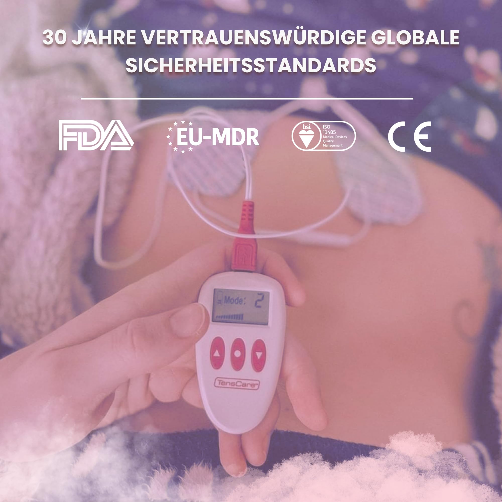 Tenscare K-OVAP-DE Ova+ Appareil de soulagement contre les douleurs liées aux menstruations