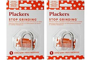 Plackers Stop Grinding Dental Night Protector: Ultimate Jaw Protection for a Peaceful Night's Sleep