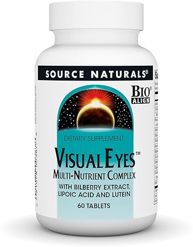 Miniatura 9 de Source Naturals Visual Eyes, Complejo Multi-Nutrientes - 120 Tabletas