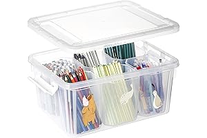 loobuu Plastic Art and Craft Storage Organizer