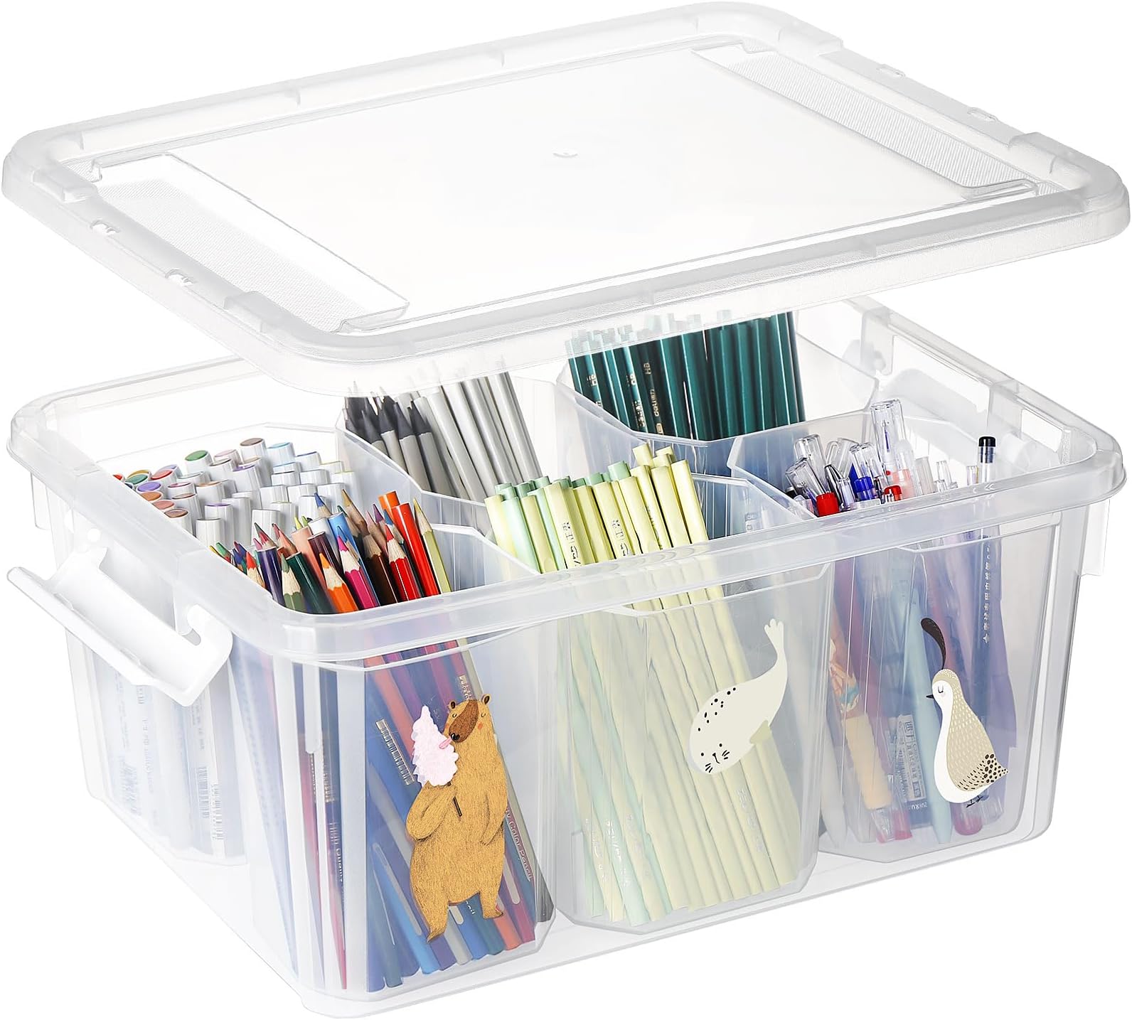 Sundis Clip'N Store, Scatola Di Plastica Trasparente Da 2,5L - Foto 4