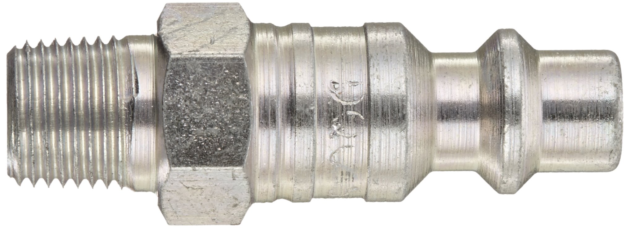 Dixon Valve D2M1 Steel Industrial Interchange Pneumatic Fitting, Nipple, 1/4