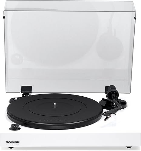 Miniatura 5 de Fluance RT82 - Tocadiscos de vinilo de alta fidelidad de referencia con cartucho Ortofon OM10, motor de control de velocidad, zócalo de madera MDF