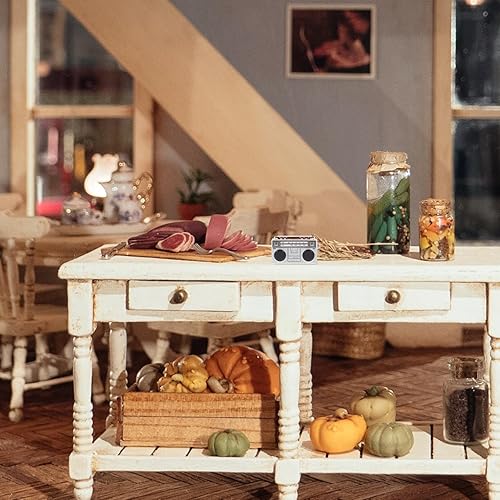 Miniatura 4 de Casa de muñecas en miniatura, electrodomésticos retro, mini modelo de radio retro de imitación, estilo vintage, pequeña, fotografía, accesorios para