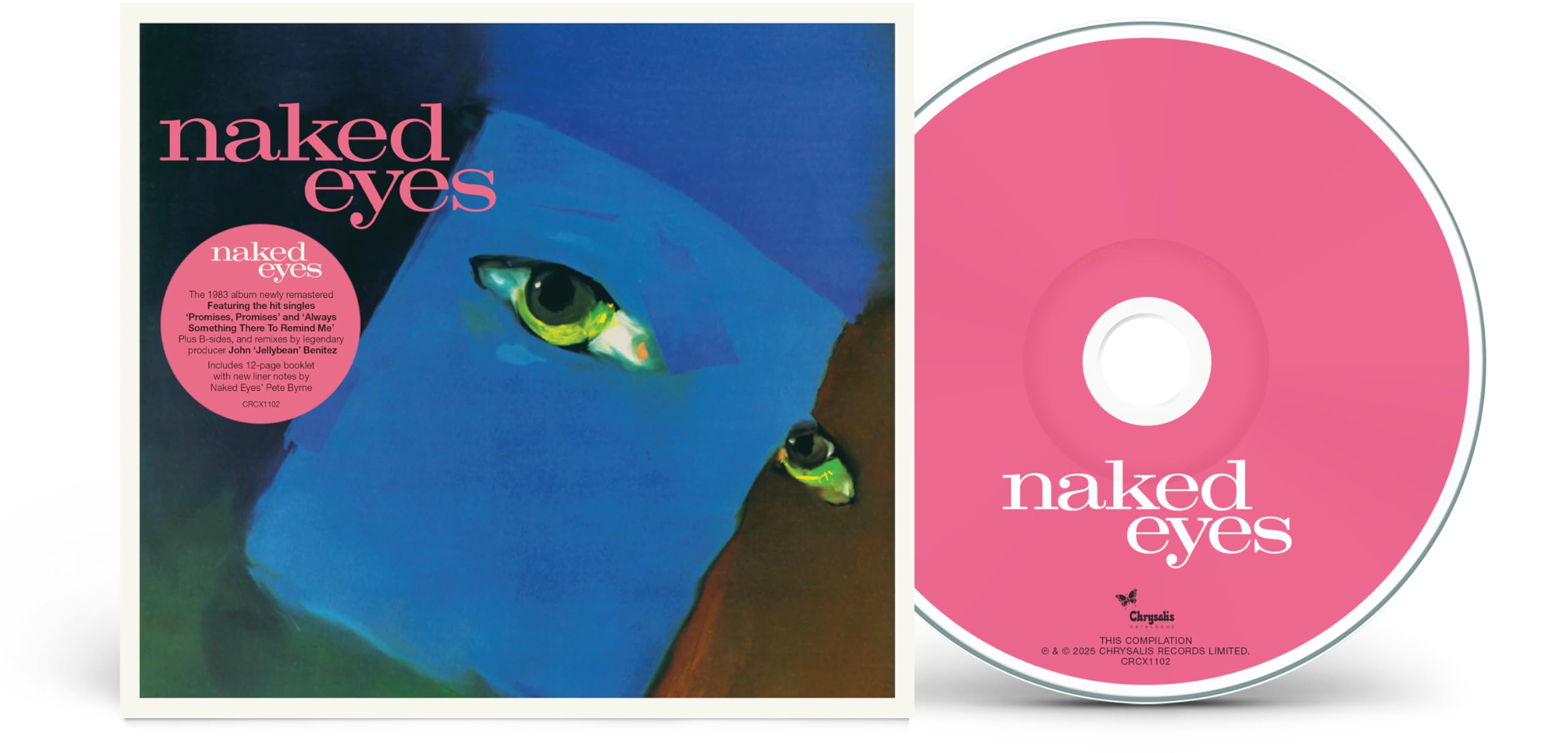 Naked Eyes - 2025 Remaster: Amazon.com.br: CD e Vinil