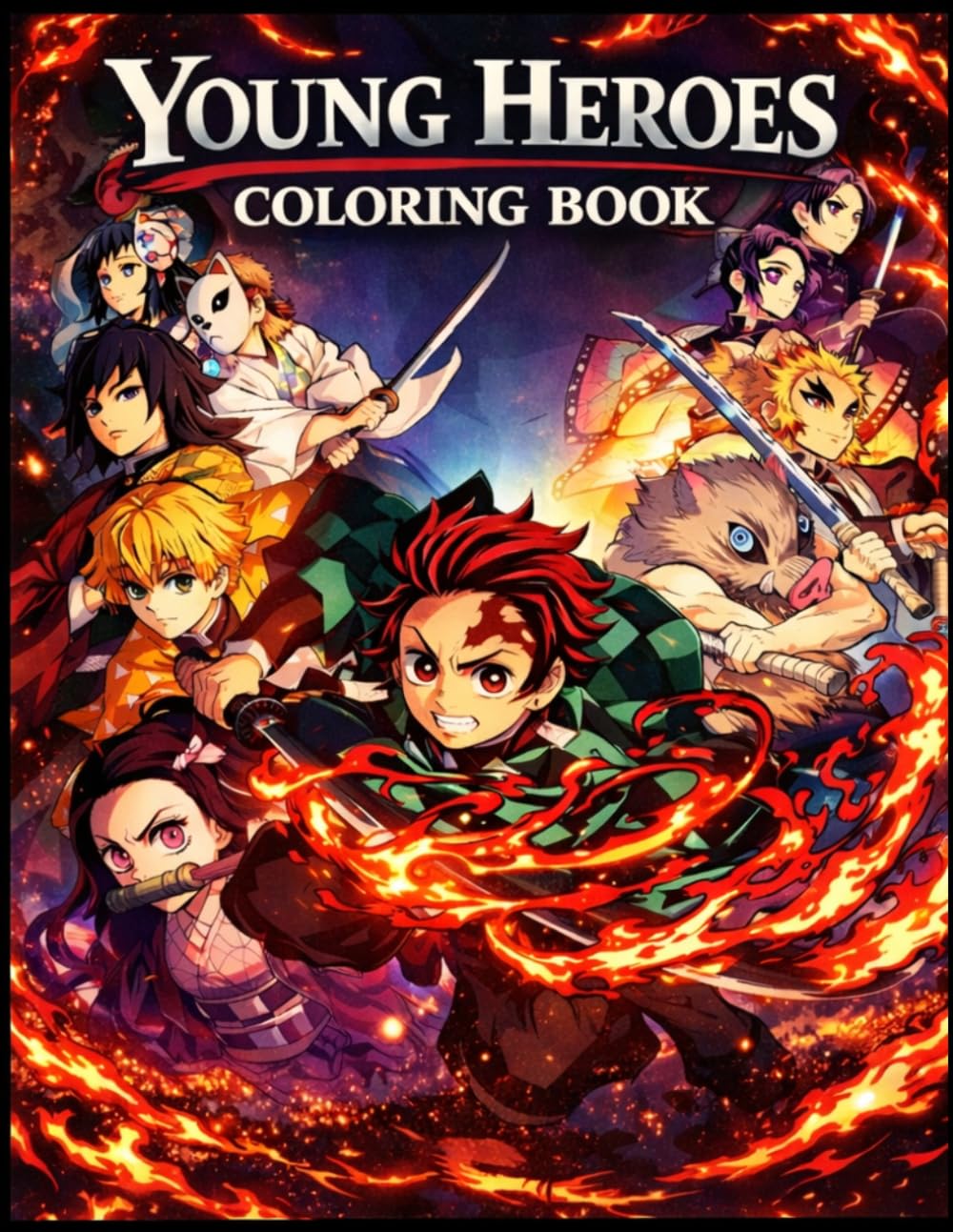 Young Heroes Coloring Book