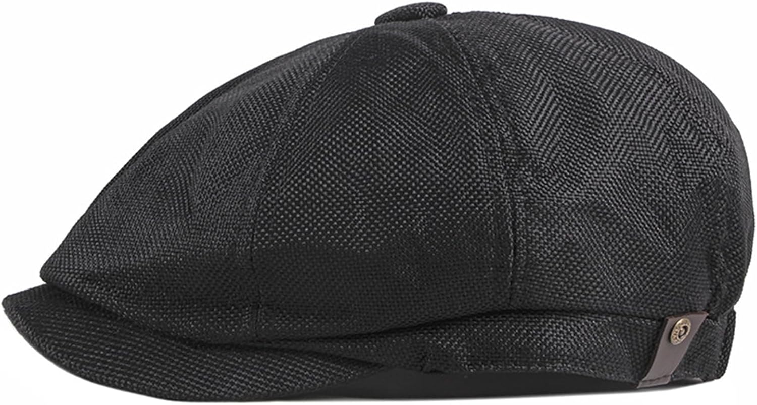 Women's Men's Newsboy Flat Cap Ivy Golf Cabbie Hat