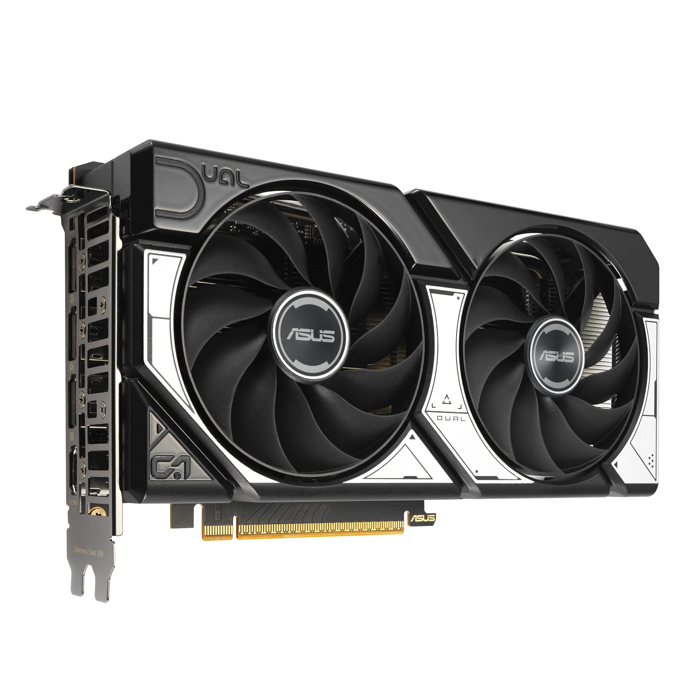 ASUS Dual GeForce RTX™ 5060 8GB GDDR7 OC Edition (PCIe 5.0, 8GB GDDR7, DLSS 4, HDMI 2.1b, DisplayPort 2.1b, 2.5-Slot Design, Axial-tech Fan Design, 0dB Technology, and More)