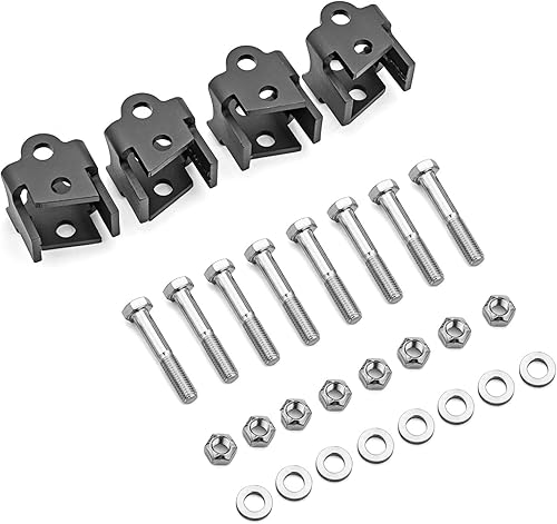 Miniatura 8 de WeiSen Kit de elevación de 2 pulgadas, suspensión trasera delantera completa compatible con Can Am Defender 500/800/1000 2016-2025
