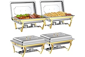 Chafing Dishes for Buffet in Gold: Glamour Reinvented
