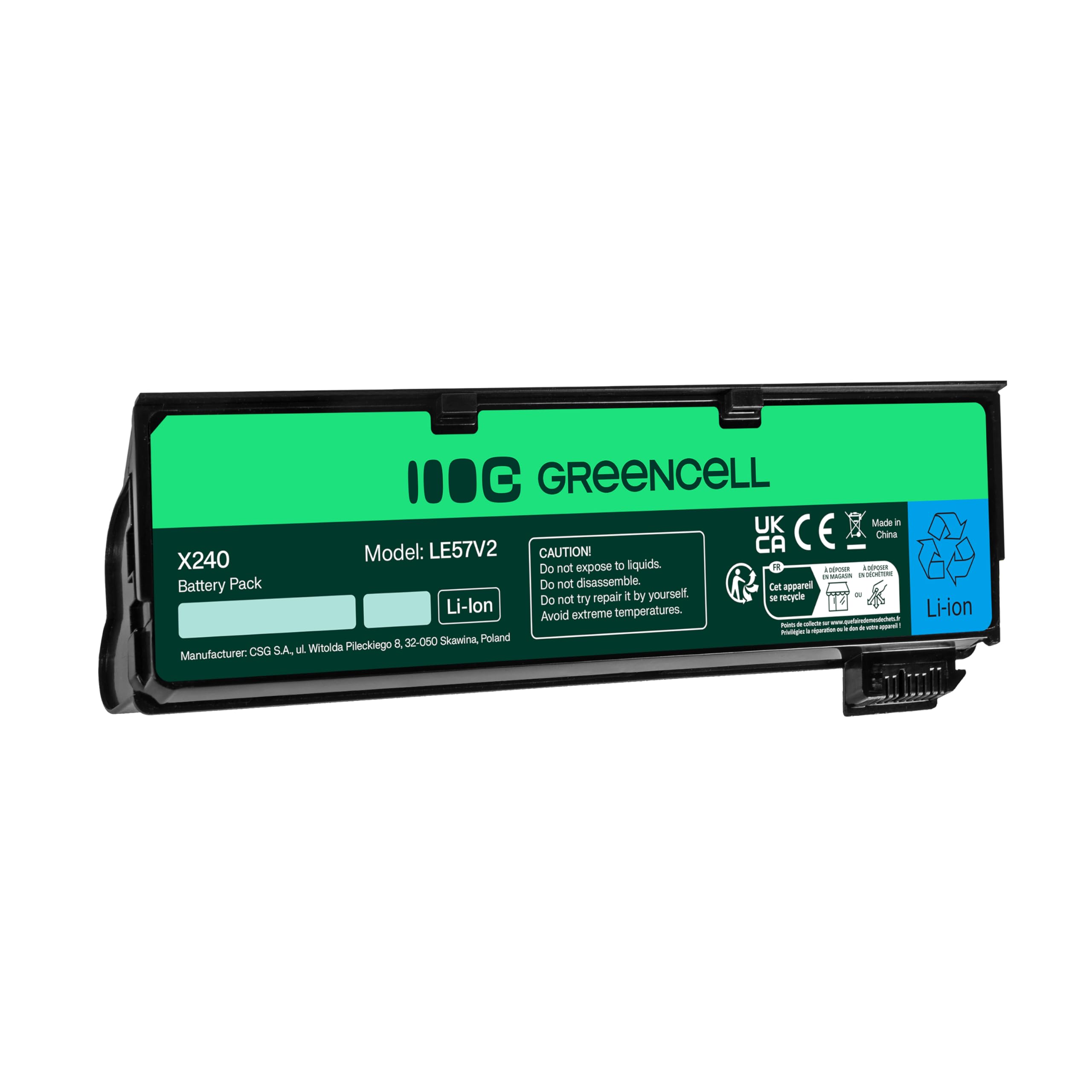 Green Cell Batteria per notebook GC-LE57V2 10.8V 4400mAh Lenovo