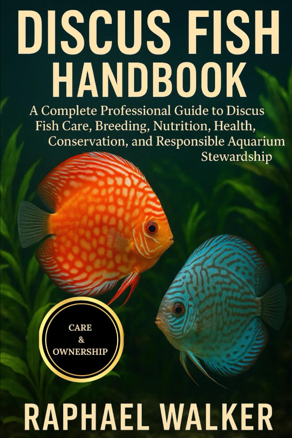 DISCUSS FISH HANDBOOK: A Complete Professional Guide to Discus Fish Care, Breeding, Nutrition, Health, Conservation, and Responsible Aquarium Stewardship