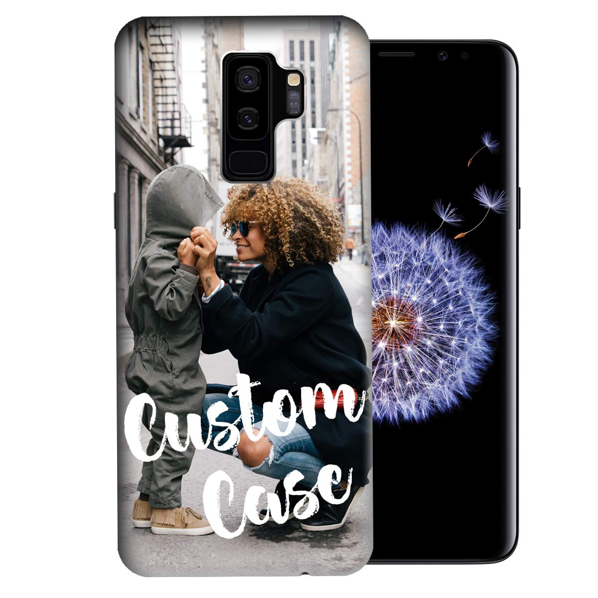 MUNDAZE Personalized Photo Phone case for Samsung Galaxy S9 Plus - Dual Layered Protective, Create Custom Case with Your Own Picture