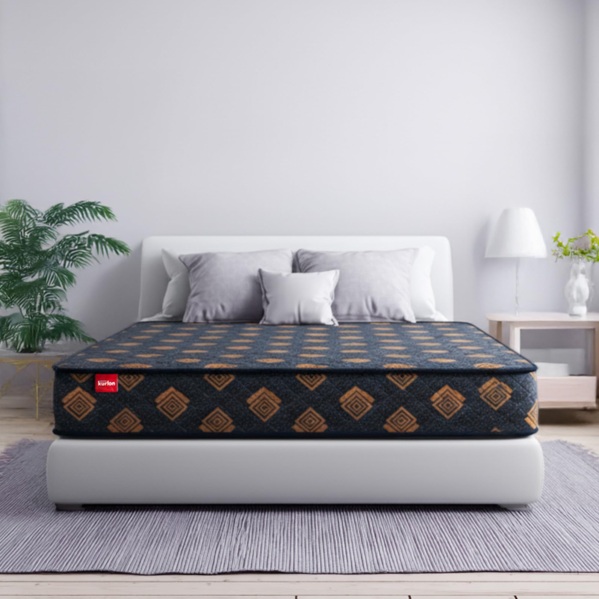 Kurlon Easy Star Reversible Mattress | Medium Firm PU Foam | Quilted Layers | Breathable Fabric | Lightweight Design | 2-Year Warranty | Single |72X36X4 |-image-17