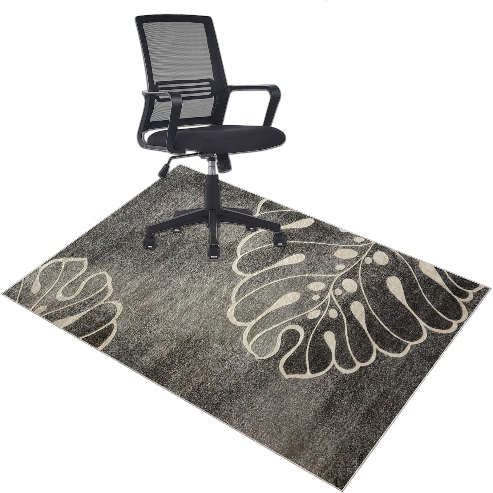 Heavy Duty Office Chair Mats for Carpeted and Hardwood Floor Low pile Chair Mat Soft and Comfortable Carpet Protectors Chair Mat Anti Slip Computer Desk Chair Mat Floor Gaming Chair Mat 150 x 200 cm