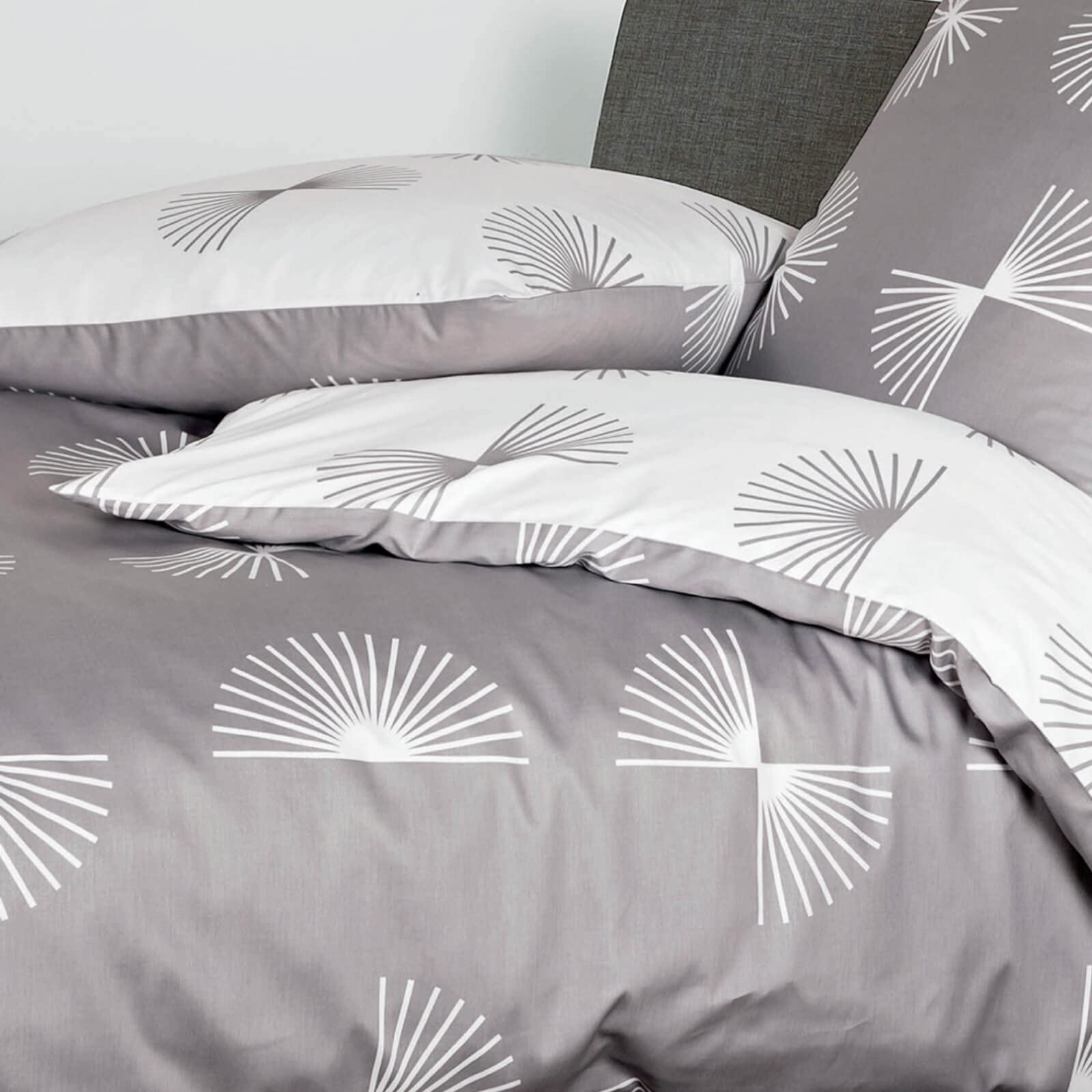 Janine Mako-Satin Bettwäsche J. D. 135x200 cm + 80x80 cm Taupe