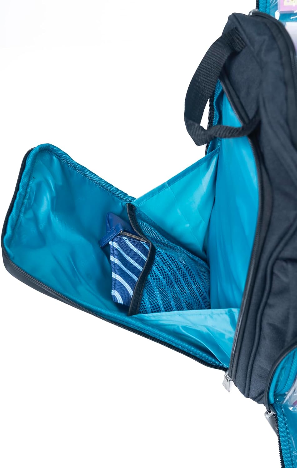 Handy Sandy Crafter’s Tote Bag Organizer, Storage Bag for Craft Supply, and Scrapbooking Carrier w/Handle and Wheels