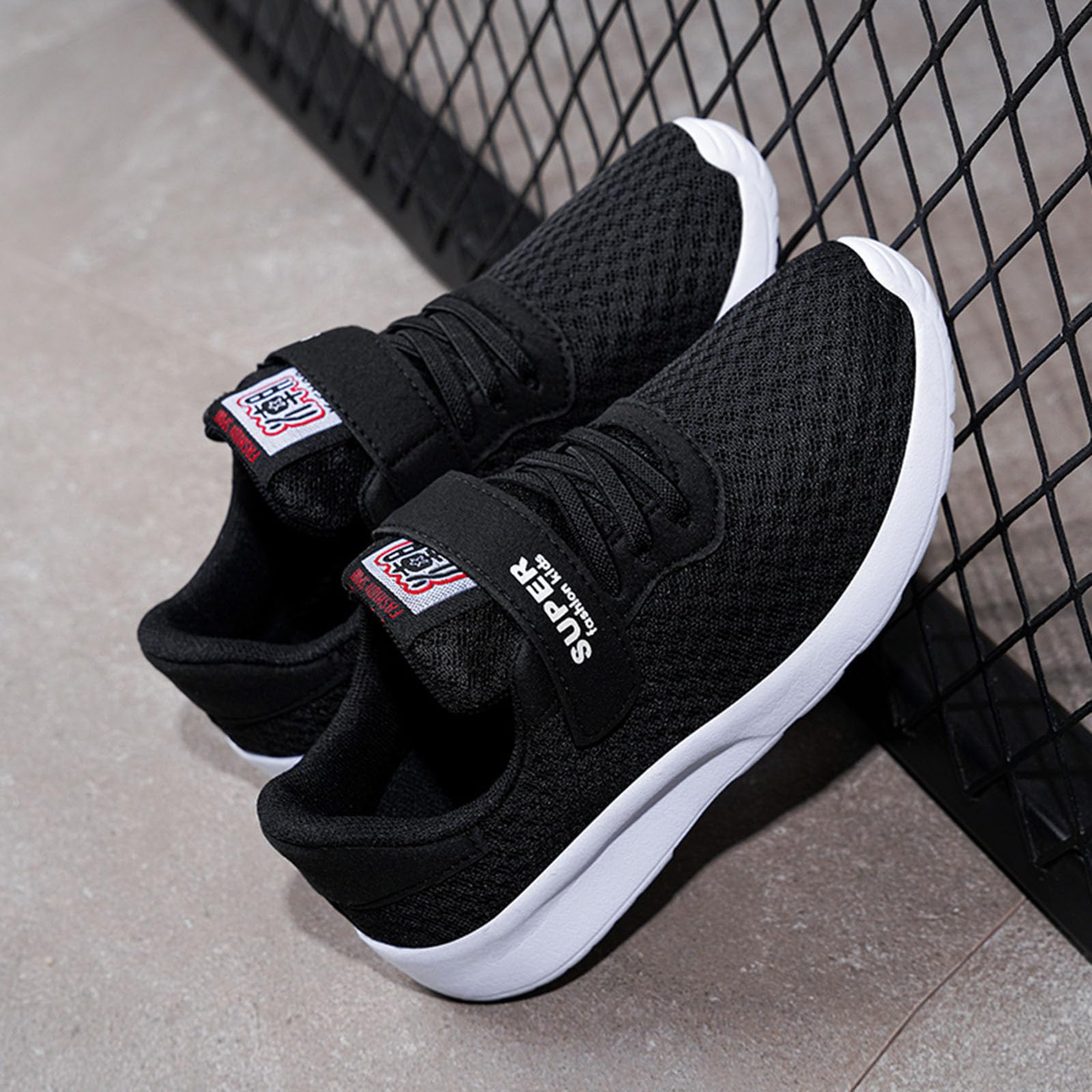 Generisch Chaussures de course légères et respirantes pour enfants, filles, garçons, chaussures de sport Adiletten pour femme