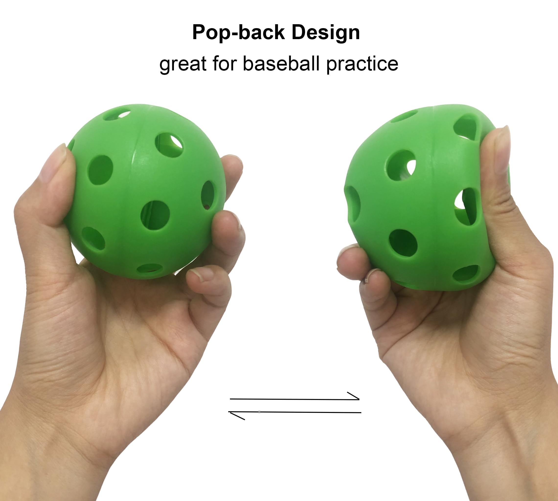 Baseball Practice Balls Baseball Training Balls Set Softballs Lightweight Baseballs 12 Pack Practice Baseballs for Hitting Soft Baseballs for Practice, Pet Playing, Baseball Training