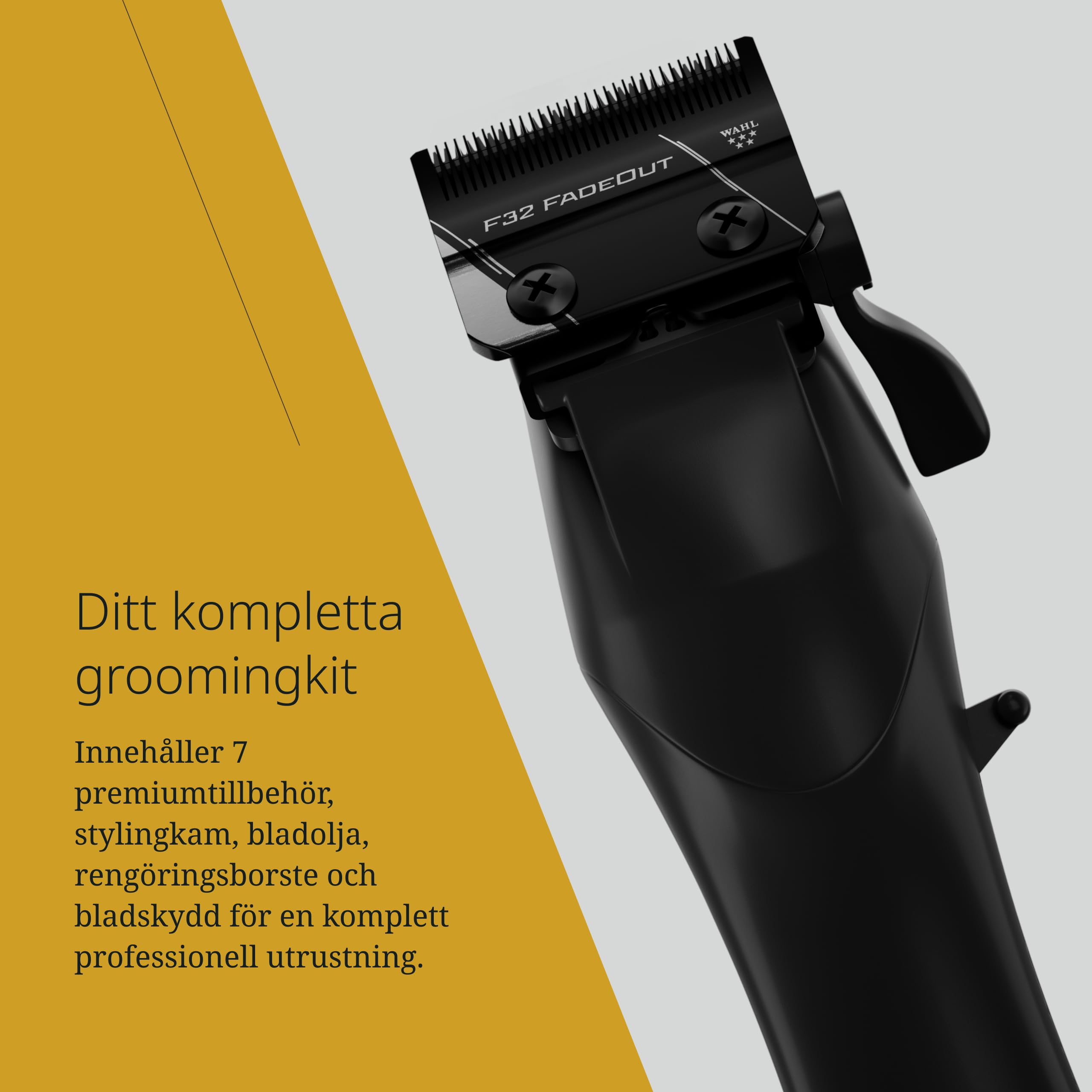 Wahl Vapor Profesjonalna Maszynka do Włosów Czarna