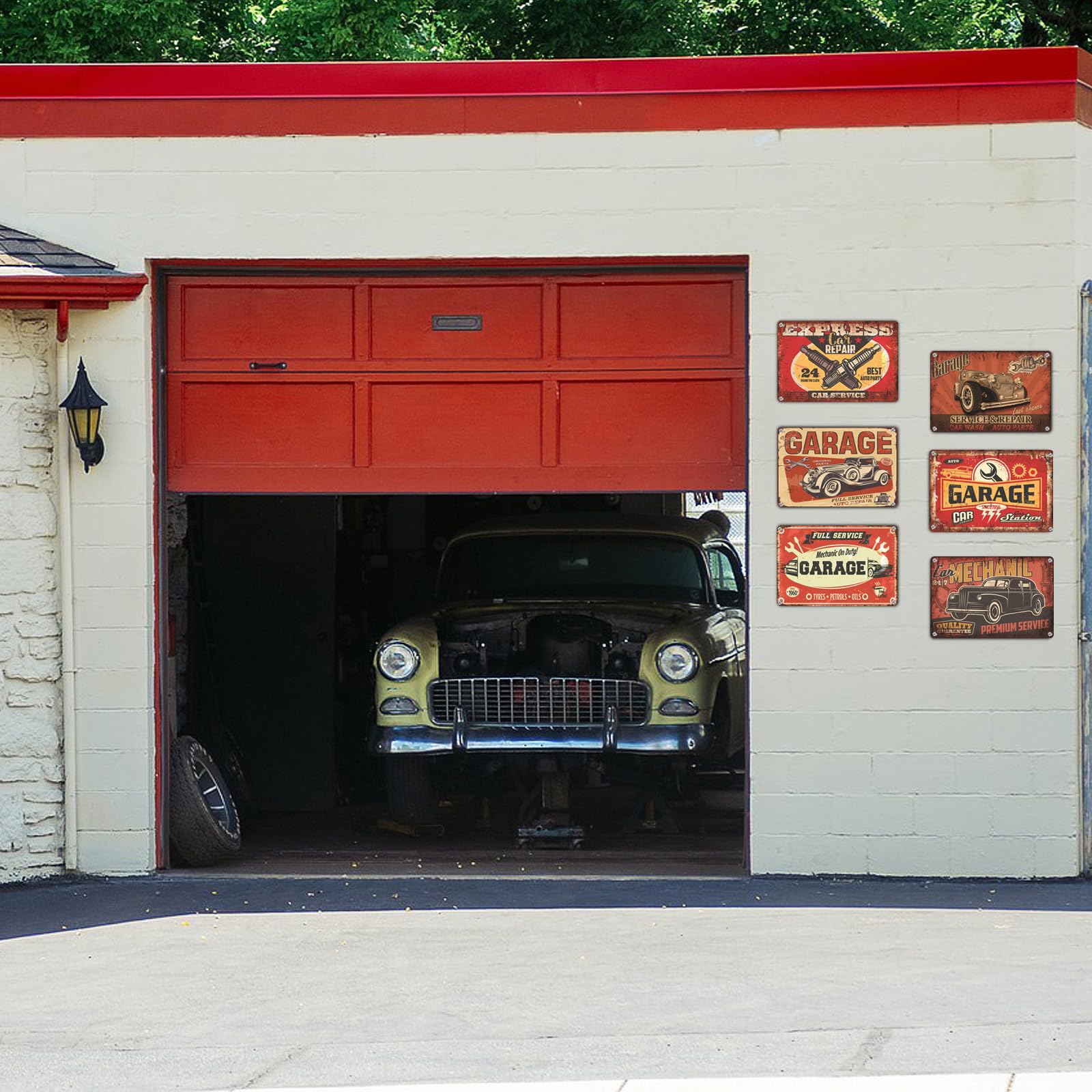 Plaque Métal Harley Davidson Genuine Garage 30 X 20 Cm Déco Rétro Vintage - Provence Arômes