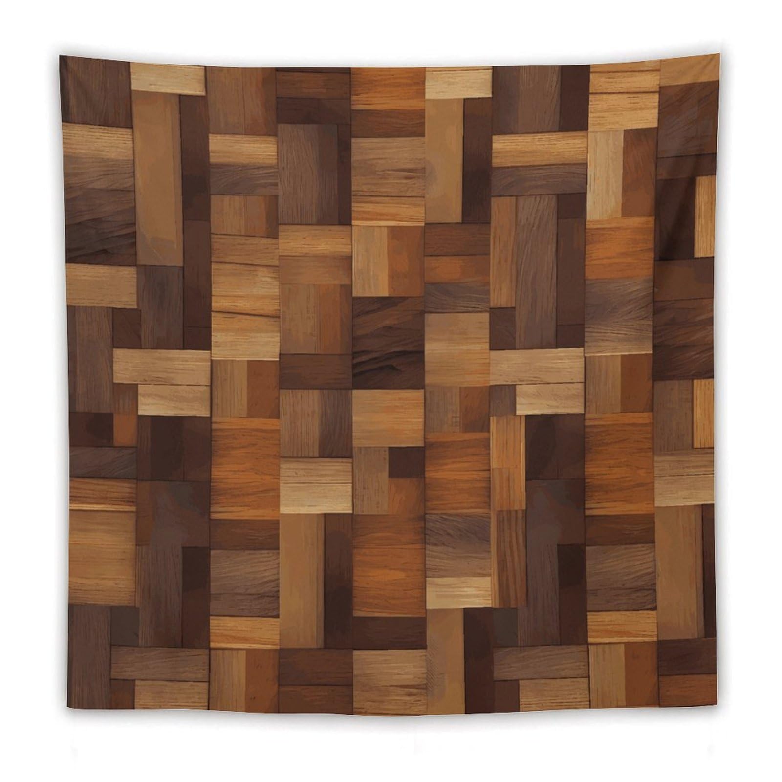 LDGSUPH Wood Tapestry Wall Hanging Decor Anti-fading Aesthetic Wall Tapestries Fashion Wall Blanket Decor Modern Wall Art Tapestry for Bedroom Home Decor 60"x60"