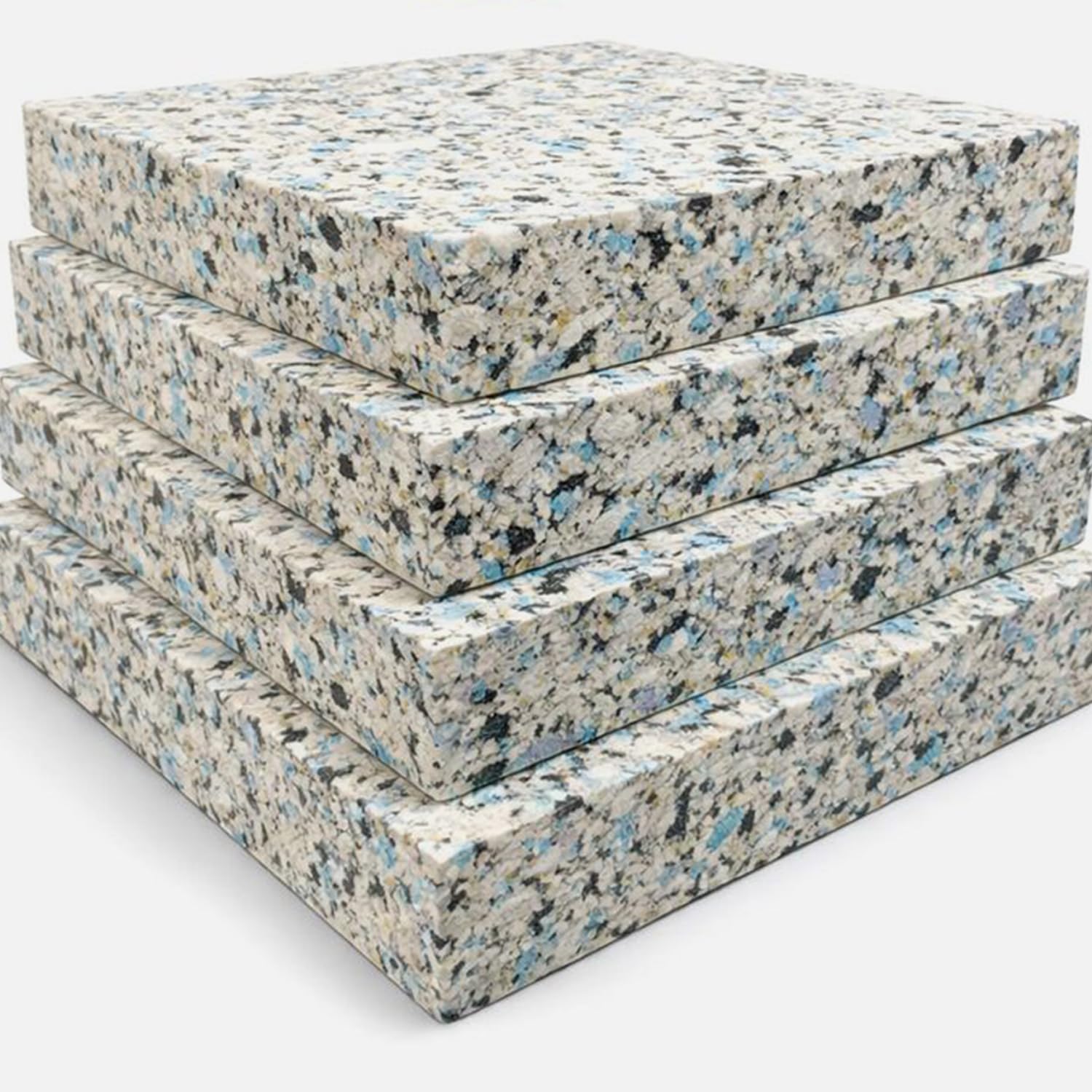David & Amaya Extra Firm 6lb Recon Foam Sheet – High Density Reconstituted Upholstery Foam for Seating, Cushions, Gym Mats & DIY Projects – Easy to Cut to Any Size (3"~ (7.5cm) Thick, 22 x 22 Inch)