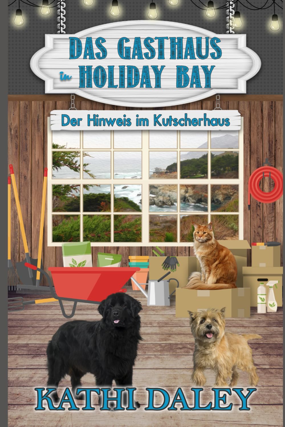 Das Gasthaus in Holiday Bay: Der Hinweis im Kutscherhaus