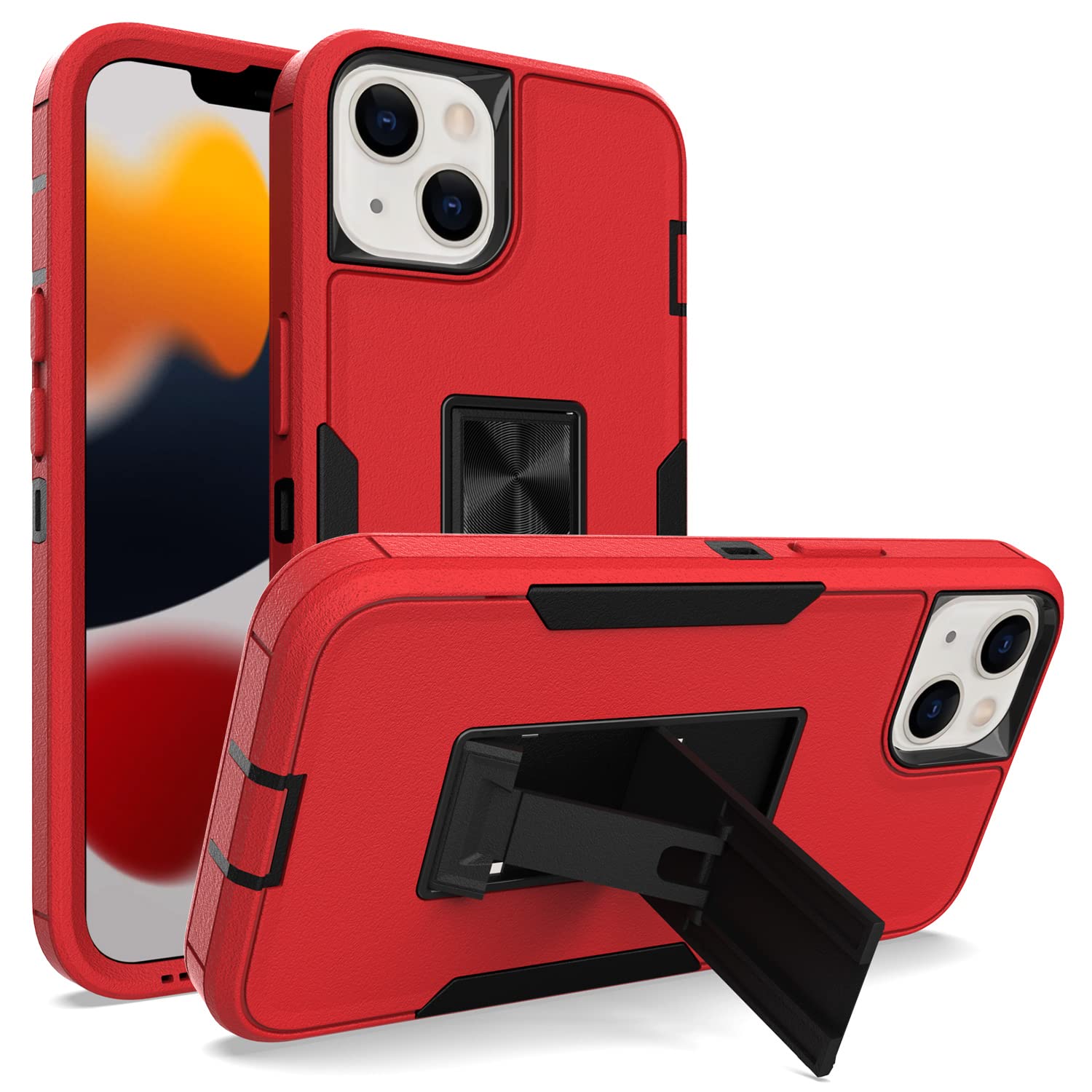 SUPCASE Custodia per iPhone 11, resistente, antiurto, protezione completa, con pellicola protettiva integrata e clip per cintura [Unicorn Beetle Pro] per iPhone 11 da 6,1 pollici 2019 (viola