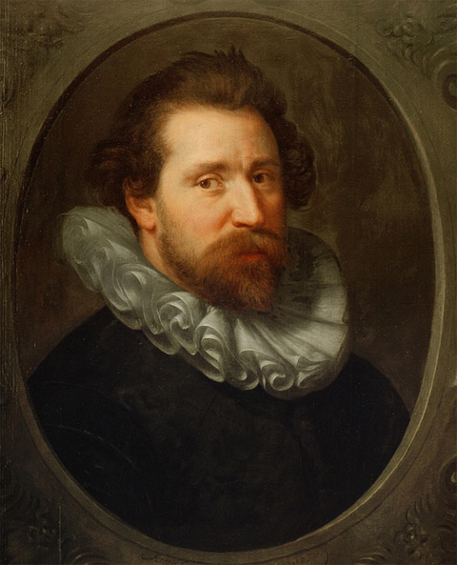 ARTXLXXBN Famous Painting Canvas Artwork Graffiti Print Abraham Blomaert by Paulus Moreelse Portrait Canvas Image for Home Decor 60x90cm